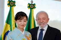 ブラジル公式訪問中の佳子さま（時事通信フォト）